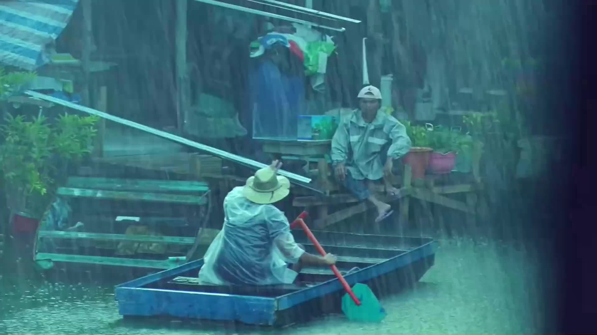 Raining in Manila